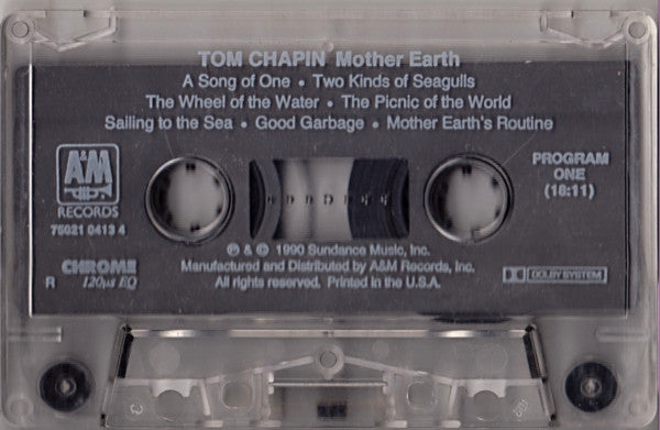 Tom Chapin : Mother Earth (Cass, Album)
