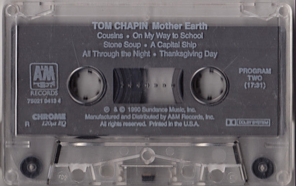 Tom Chapin : Mother Earth (Cass, Album)