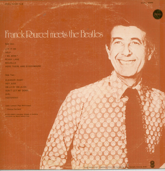 Franck Pourcel : Franck Pourcel Meets The Beatles (LP, Album, Club)