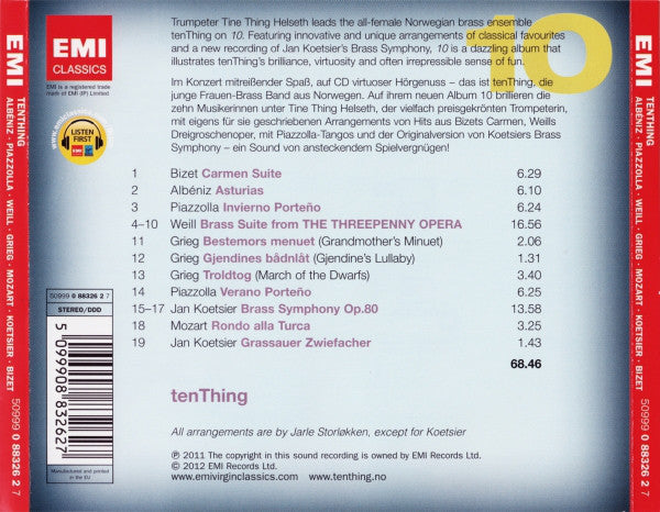 tenThing : 10 (CD, Album)