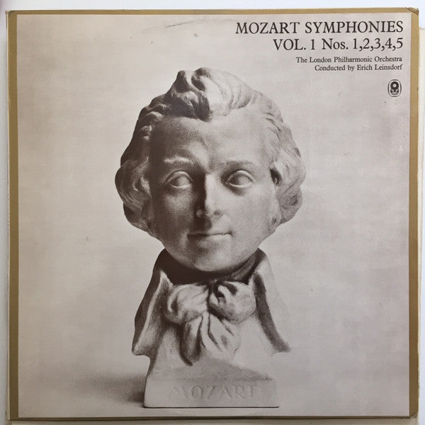 Wolfgang Amadeus Mozart / Philharmonic Symphony Of London Conducted By Erich Leinsdorf : Symphonies Vol. 1 Nos. 1,2,3,4,5 (LP, Album, Club)