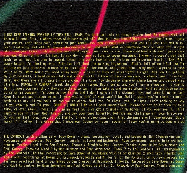The Controls (3) : Present Continuous (CD, Album)