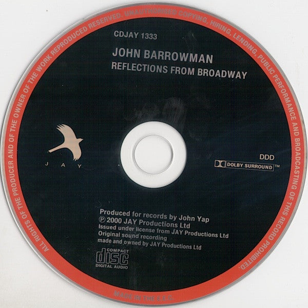 John Barrowman : Reflections From Broadway (CD, Album)
