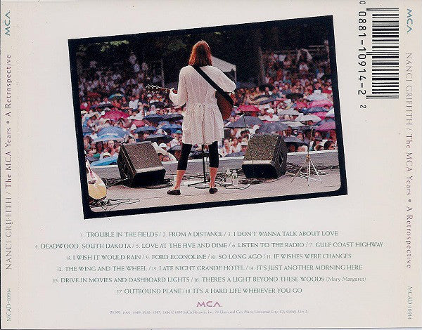 Nanci Griffith : The MCA Years • A Retrospective (CD, Comp)