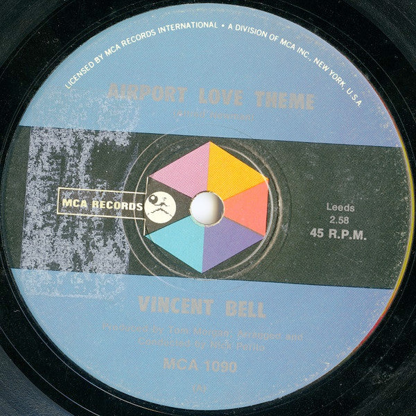 Vincent Bell* : Airport Love Theme / Marilyn's Theme (7", Single)