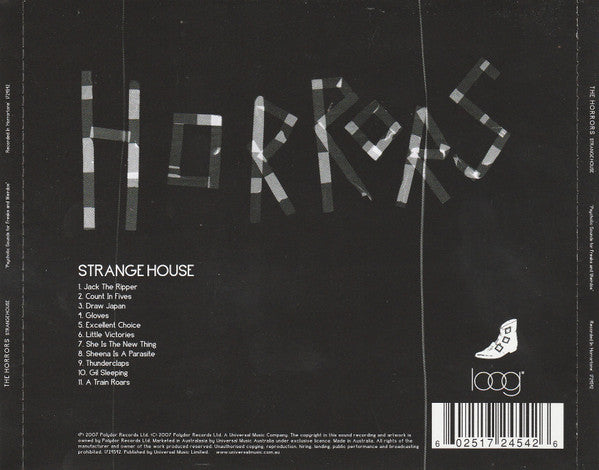 The Horrors : Strange House (CD, Album)
