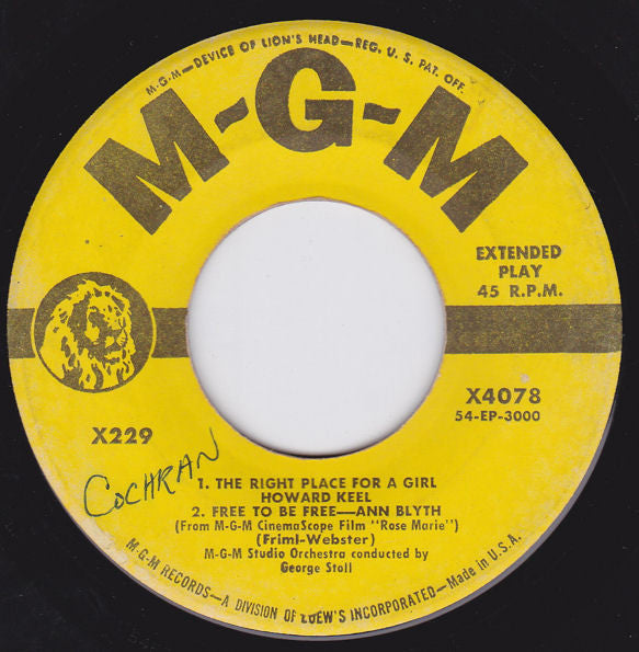 Various : Rose Marie (2x7", EP)