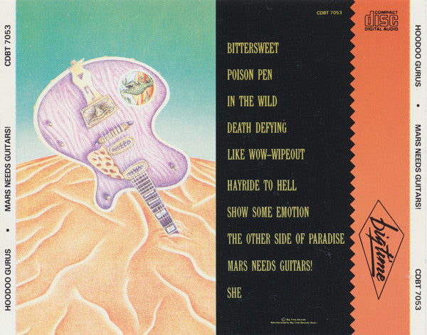 Hoodoo Gurus : Mars Needs Guitars! (CD, Album, RE)