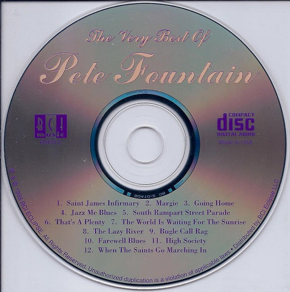 Pete Fountain : The Very Best Of Pete Fountain (CD, Comp)
