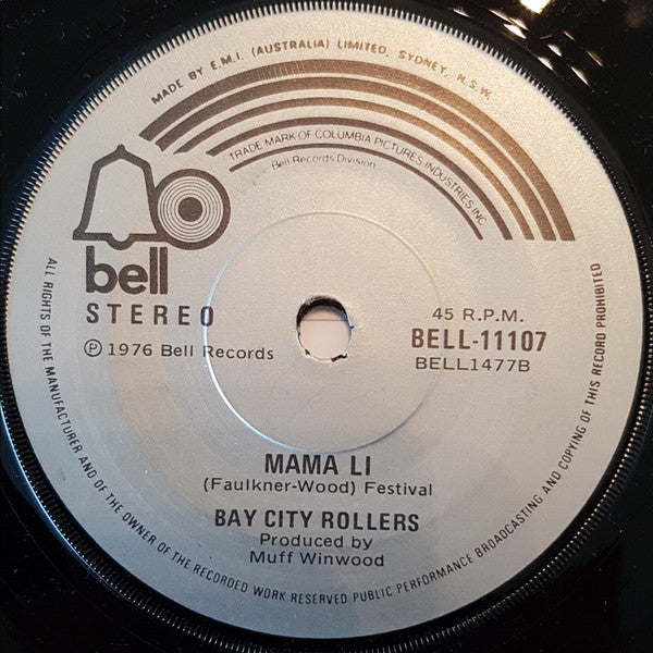 Bay City Rollers : Love Me Like I Love You (7", Single)