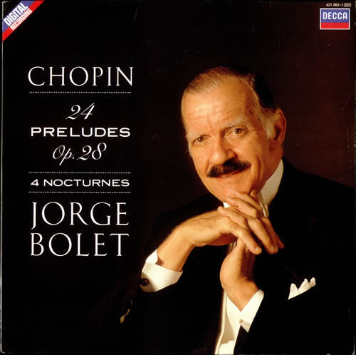 Frédéric Chopin, Jorge Bolet : 24 Préludes Op.28 / 4 Nocturnes (CD)