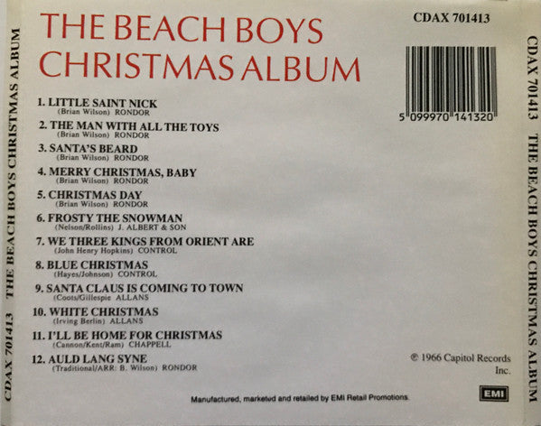 The Beach Boys : The Beach Boys' Christmas Album (CD, Album)