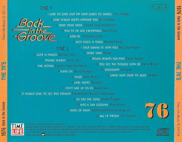 Various : The 70's - Back In The Groove 76 (2xCD, Comp)