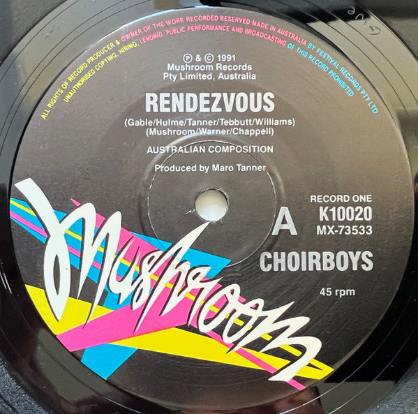 Choirboys : Rendezvous (2x7", Single, Ltd, Gat)