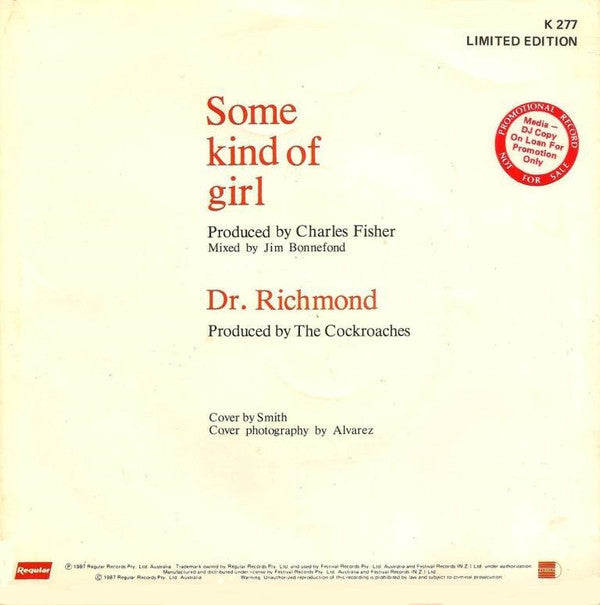 The Cockroaches : Some Kind Of Girl (7", Single)