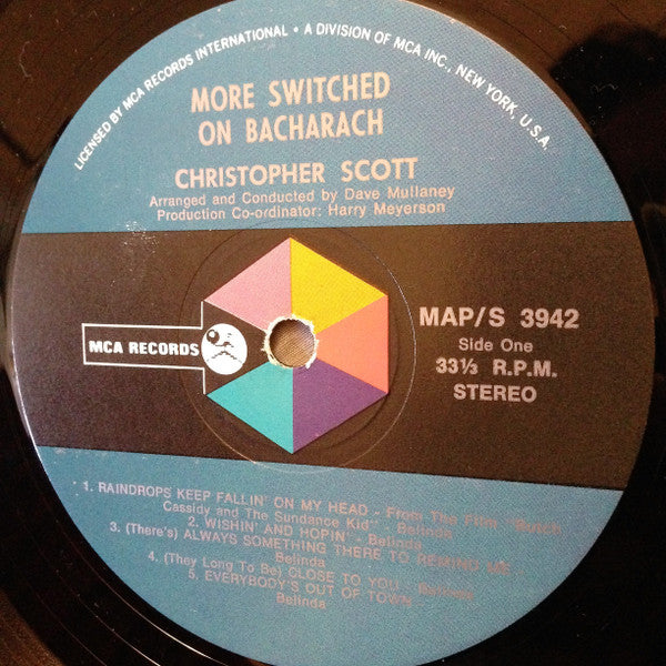 Sir Christopher Scott : More Switched On Bacharach (LP, Album)