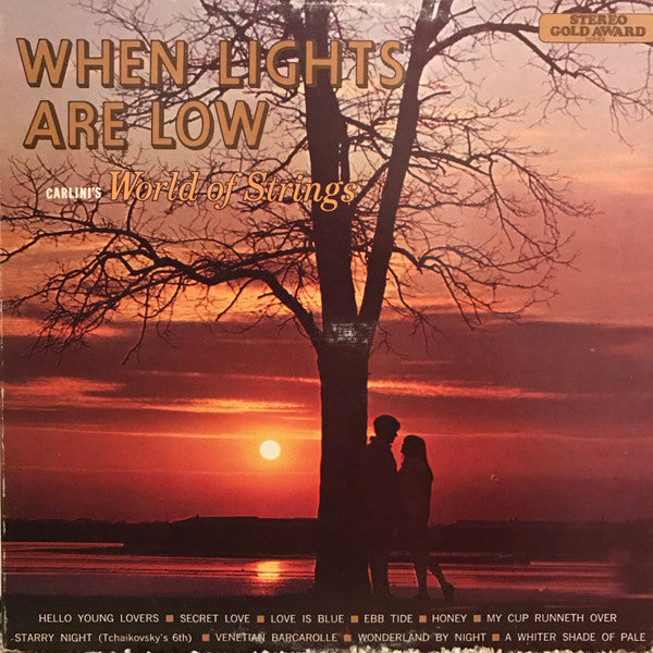 Carlini's World Of Strings : When Lights Are Low (LP)