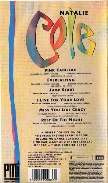 Natalie Cole : Video Hits (VHS, PAL)