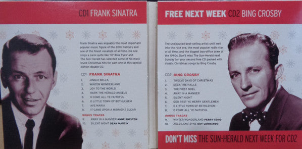 Frank Sinatra / Bing Crosby : The Frank Sinatra & Bing Crosby Christmas Collection (2xCD, Comp, Car)