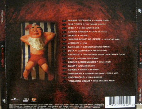 Various : Chilloutmix 3 (CD, Comp, Mixed)