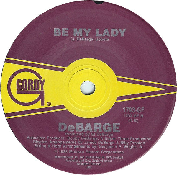 DeBarge : Who's Holding Donna Now (7", Single)