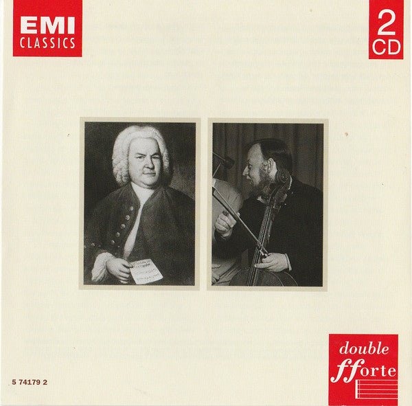 J.S. Bach*, Heinrich Schiff : Cello Suites  (2xCD, Album, RE)