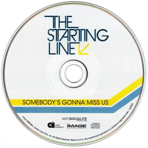 The Starting Line : Somebody's Gonna Miss Us (CD + DVD-V)
