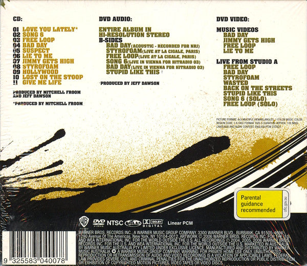 Daniel Powter : Daniel Powter (CD, Album + DVD-V, NTSC)
