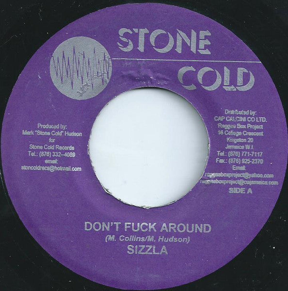 Sizzla : Don't Fuck Around (7")