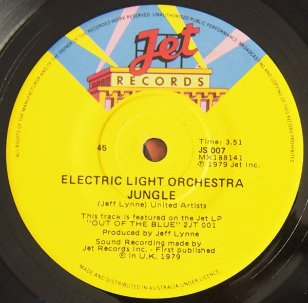 Electric Light Orchestra : Shine A Little Love (7", Single)