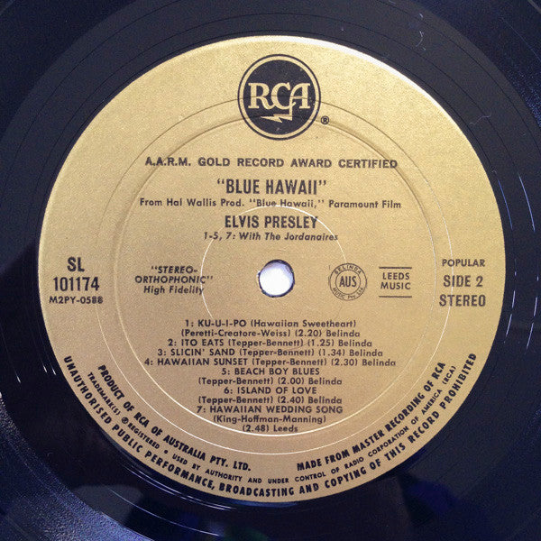 Elvis* : Blue Hawaii (LP, Album)