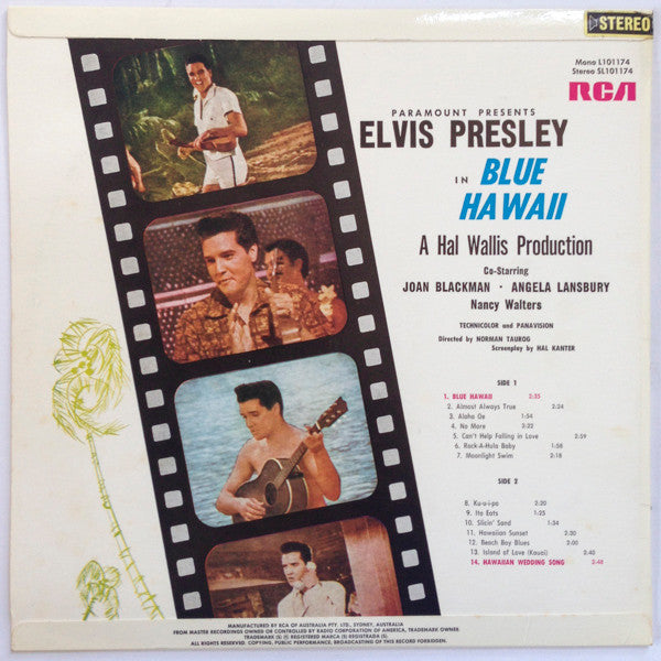 Elvis* : Blue Hawaii (LP, Album)