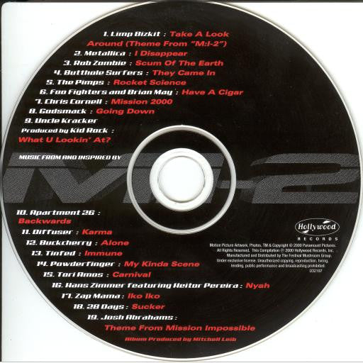Various : Music From And Inspired By M:i-2 (CD, Comp)