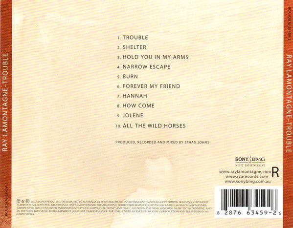 Ray Lamontagne : Trouble (CD, Album)