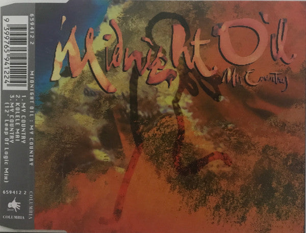 Midnight Oil : My Country (CD, Single)
