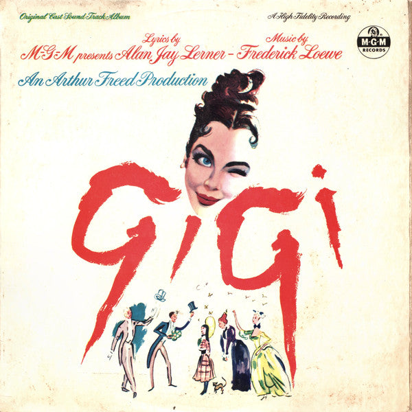 Various : Gigi-Original Cast Sound Track Album (LP, Album, Mono)