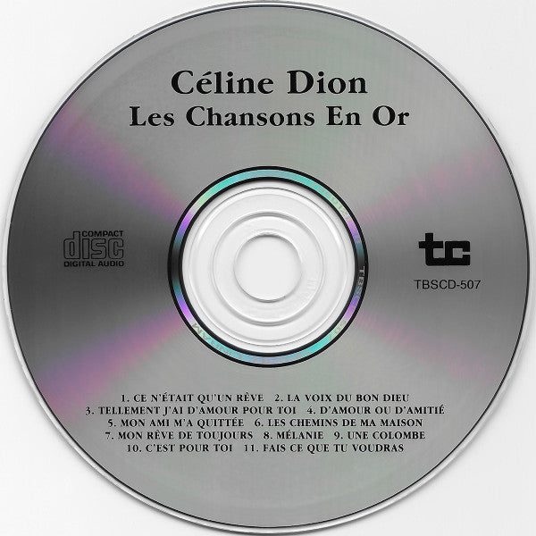 Céline Dion : Les Chansons En Or (CD, Comp, RP)