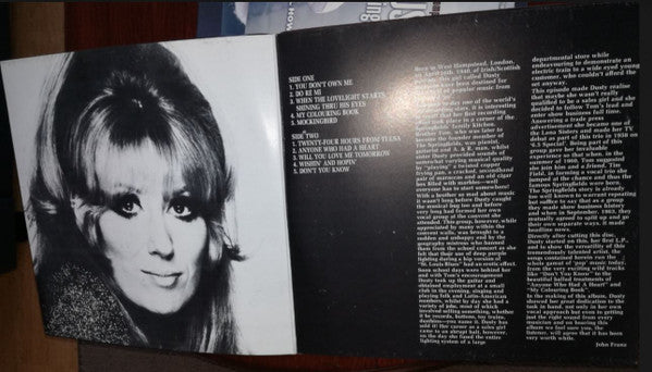 Dusty Springfield : A Girl Called Dusty (LP, Album, Gat)