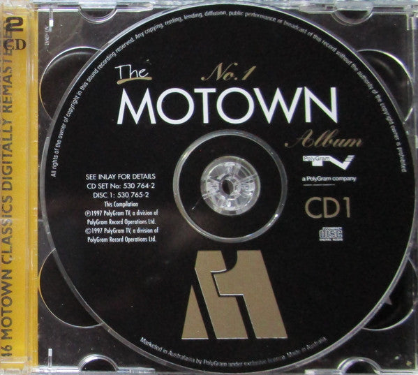 Various : The No.1 Motown Album (2xCD, Comp)