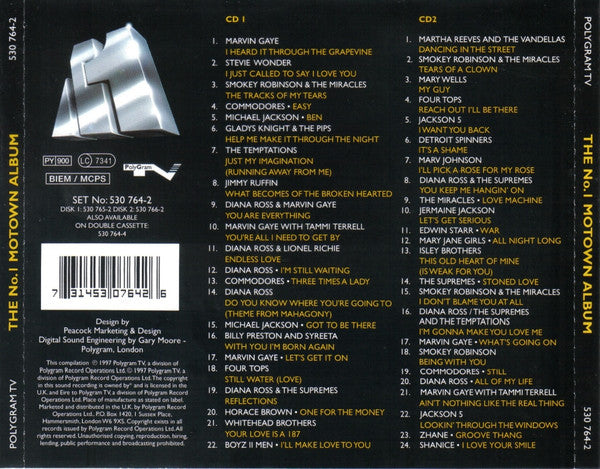 Various : The No.1 Motown Album (2xCD, Comp)