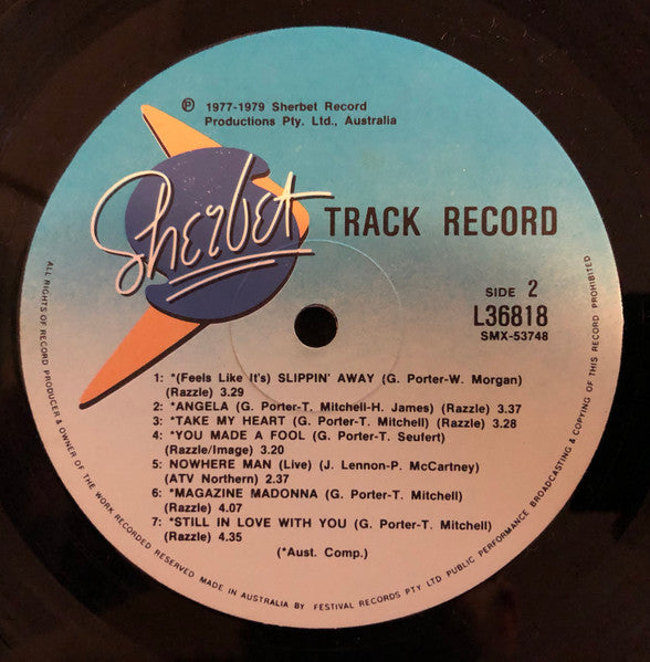 Sherbet : Track Record (LP, Comp)