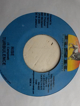 Turbulence (4) / Shawn McClymont : Rise / Virteous Woman (7")