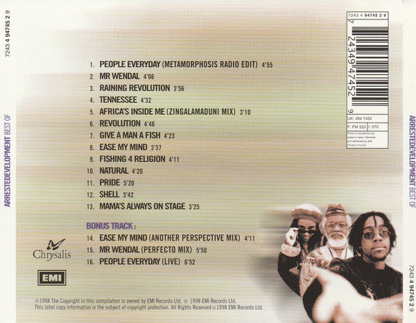 Arrestedevelopment* : Best Of Arrestedevelopment (CD, Comp, EMI)