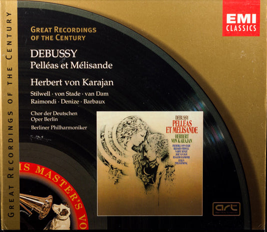 Claude Debussy, Herbert Von Karajan, Berliner Philharmoniker : Pelléas Et Mélisande (3xCD, Album, RM, Car)