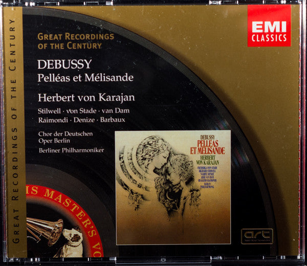 Claude Debussy, Herbert Von Karajan, Berliner Philharmoniker : Pelléas Et Mélisande (3xCD, Album, RM, Car)