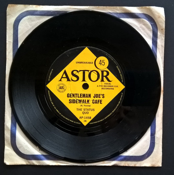 The Status Quo* : Pictures Of Matchstick Men (7")