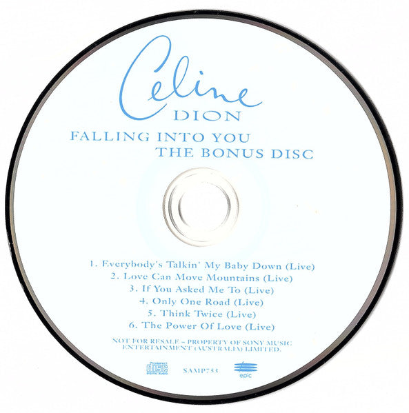 Celine Dion* : Falling Into You (CD, Album + CD)
