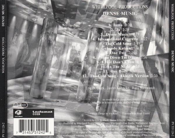 Whirlpool Productions : Dense Music (CD, Album)