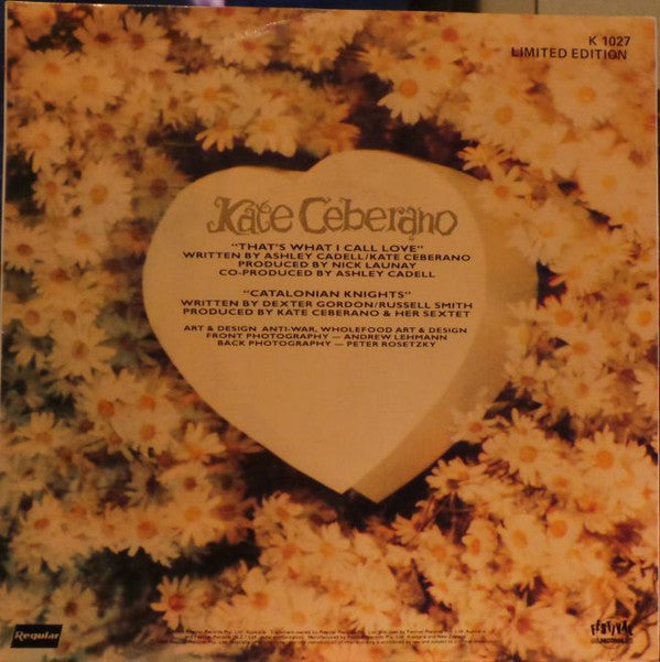 Kate Ceberano : That's What I Call Love (7", Single, Ltd)