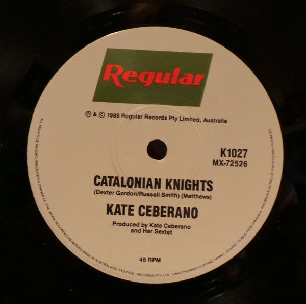 Kate Ceberano : That's What I Call Love (7", Single, Ltd)